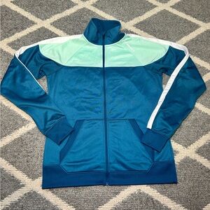 Brooks Women's Happy To Run Jacket Long Sleeve Green Size Med Zip Up